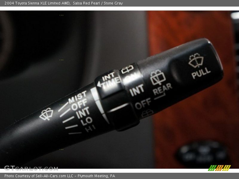 Salsa Red Pearl / Stone Gray 2004 Toyota Sienna XLE Limited AWD