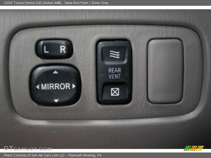 Salsa Red Pearl / Stone Gray 2004 Toyota Sienna XLE Limited AWD