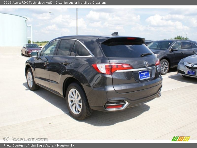 Graphite Luster Metallic / Graystone 2016 Acura RDX Technology AWD