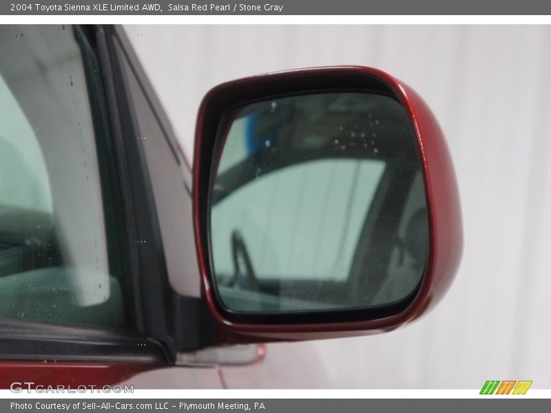 Salsa Red Pearl / Stone Gray 2004 Toyota Sienna XLE Limited AWD