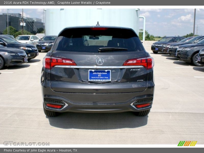Graphite Luster Metallic / Graystone 2016 Acura RDX Technology AWD