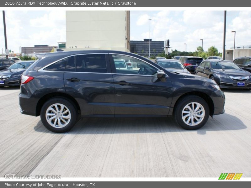 Graphite Luster Metallic / Graystone 2016 Acura RDX Technology AWD
