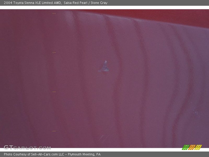 Salsa Red Pearl / Stone Gray 2004 Toyota Sienna XLE Limited AWD
