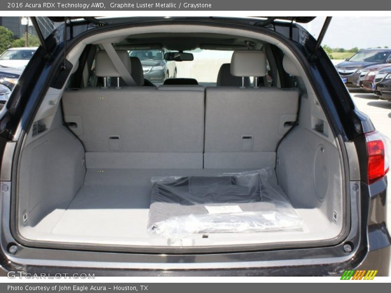 Graphite Luster Metallic / Graystone 2016 Acura RDX Technology AWD