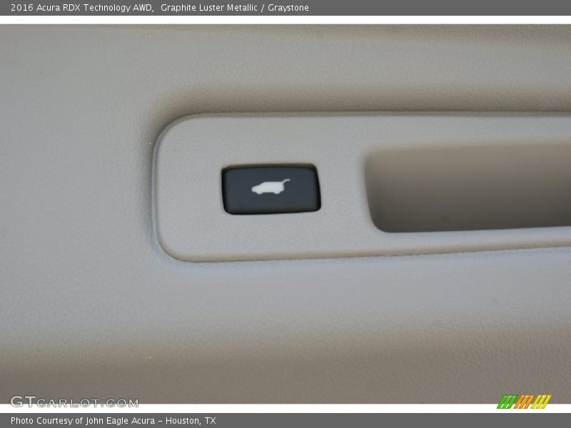 Graphite Luster Metallic / Graystone 2016 Acura RDX Technology AWD