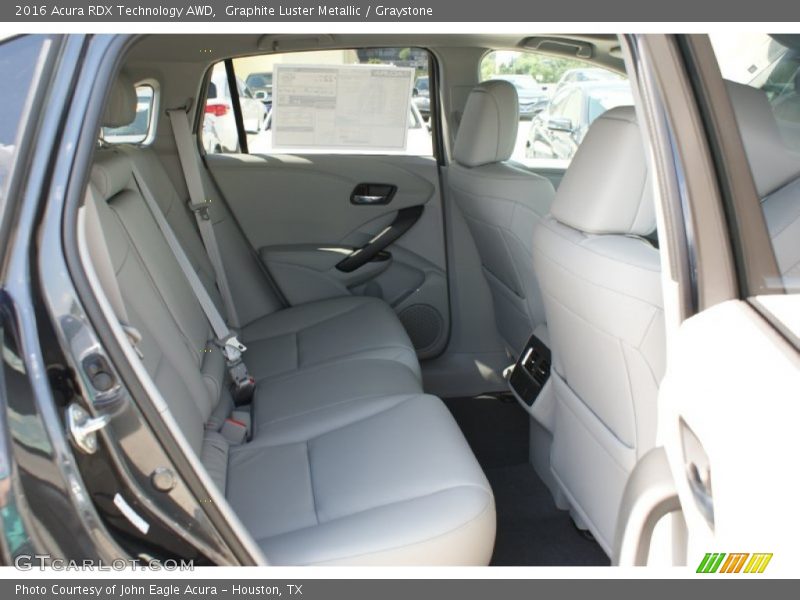 Graphite Luster Metallic / Graystone 2016 Acura RDX Technology AWD