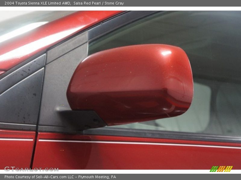 Salsa Red Pearl / Stone Gray 2004 Toyota Sienna XLE Limited AWD