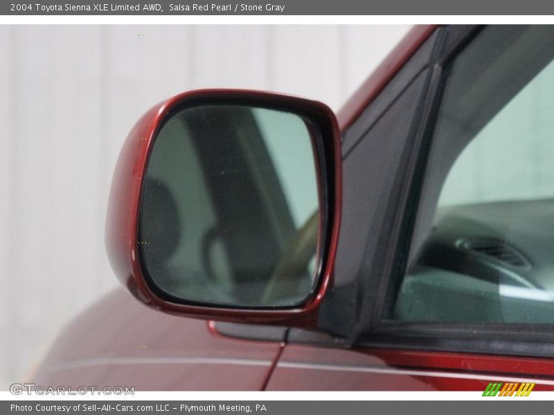 Salsa Red Pearl / Stone Gray 2004 Toyota Sienna XLE Limited AWD