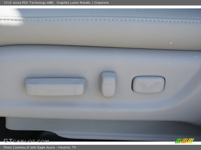 Graphite Luster Metallic / Graystone 2016 Acura RDX Technology AWD