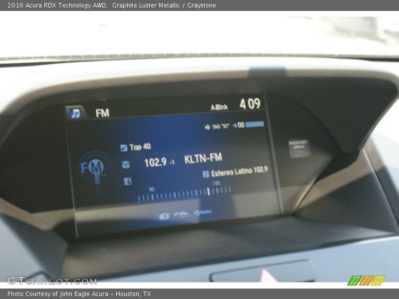 Graphite Luster Metallic / Graystone 2016 Acura RDX Technology AWD