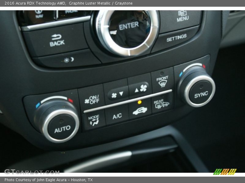 Graphite Luster Metallic / Graystone 2016 Acura RDX Technology AWD