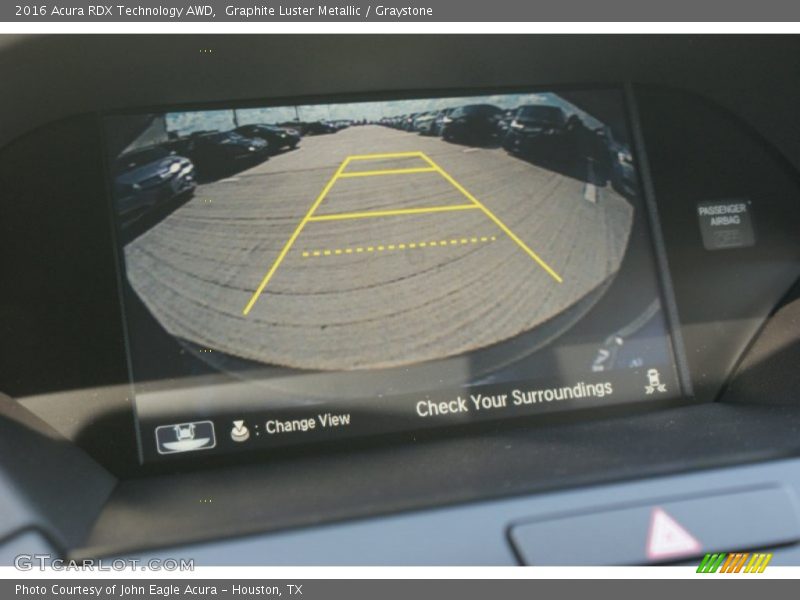 Graphite Luster Metallic / Graystone 2016 Acura RDX Technology AWD