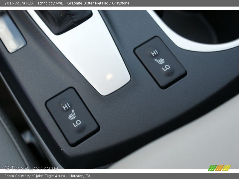 Graphite Luster Metallic / Graystone 2016 Acura RDX Technology AWD