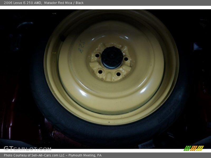 Matador Red Mica / Black 2006 Lexus IS 250 AWD