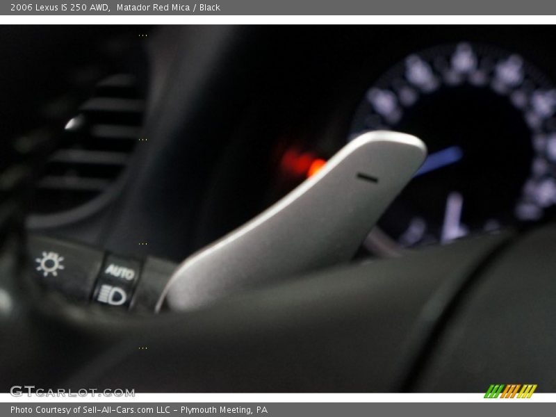 Matador Red Mica / Black 2006 Lexus IS 250 AWD