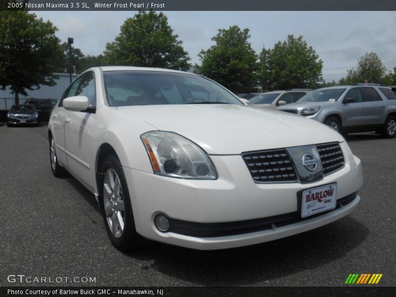 Winter Frost Pearl / Frost 2005 Nissan Maxima 3.5 SL