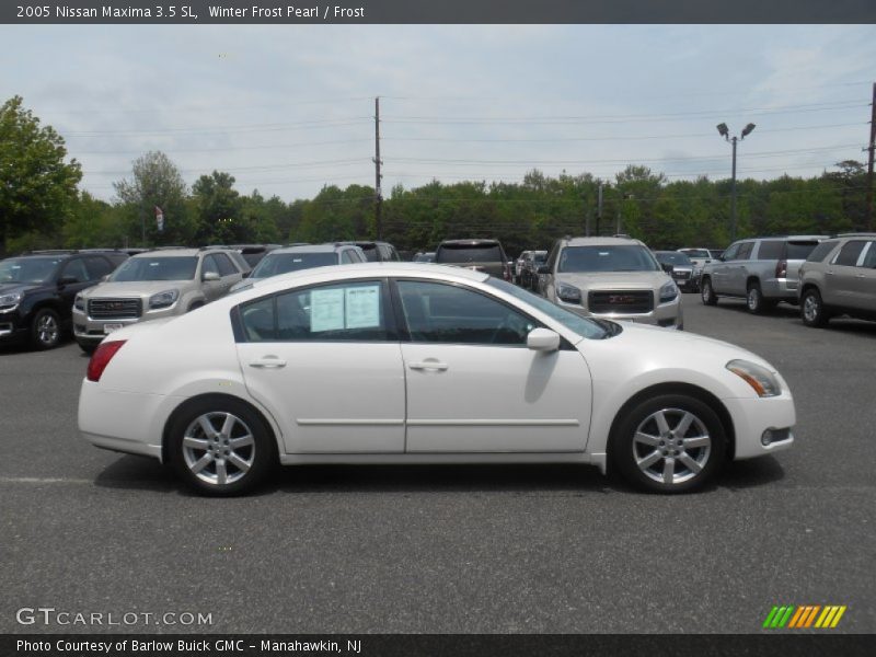 Winter Frost Pearl / Frost 2005 Nissan Maxima 3.5 SL