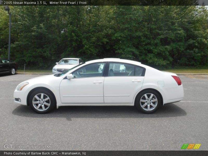 Winter Frost Pearl / Frost 2005 Nissan Maxima 3.5 SL