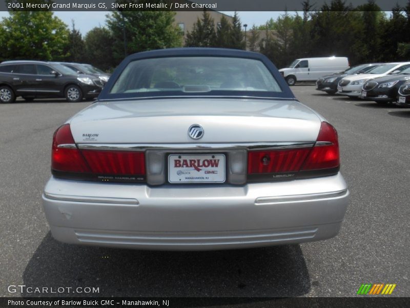 Silver Frost Metallic / Dark Charcoal 2001 Mercury Grand Marquis GS