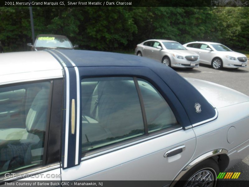 Silver Frost Metallic / Dark Charcoal 2001 Mercury Grand Marquis GS