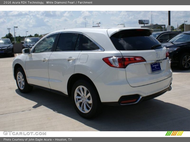 White Diamond Pearl / Parchment 2016 Acura RDX Technology