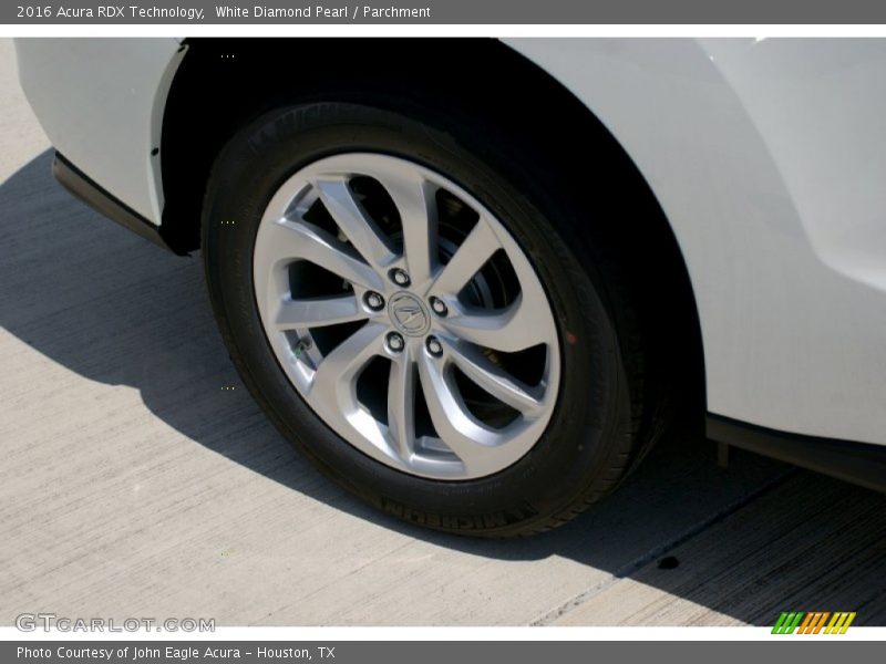 White Diamond Pearl / Parchment 2016 Acura RDX Technology