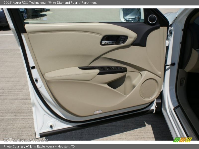 White Diamond Pearl / Parchment 2016 Acura RDX Technology