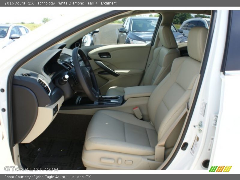 White Diamond Pearl / Parchment 2016 Acura RDX Technology