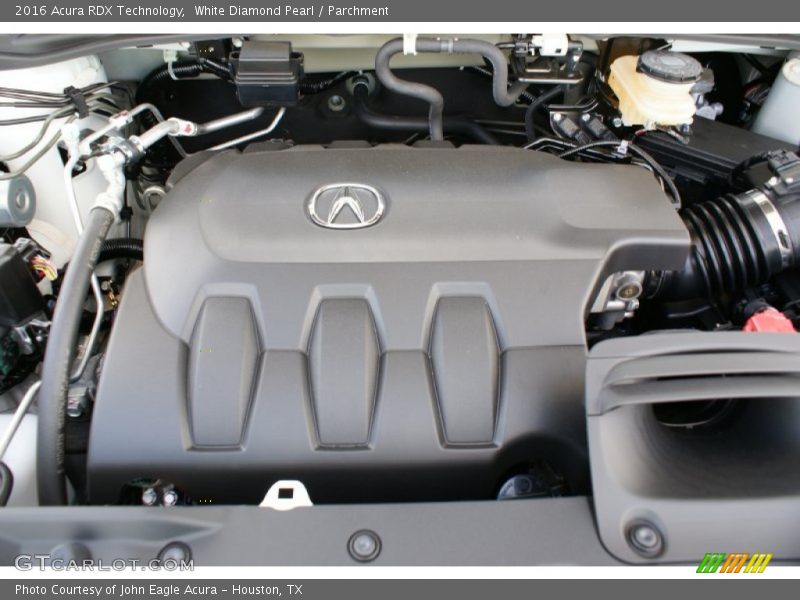 White Diamond Pearl / Parchment 2016 Acura RDX Technology