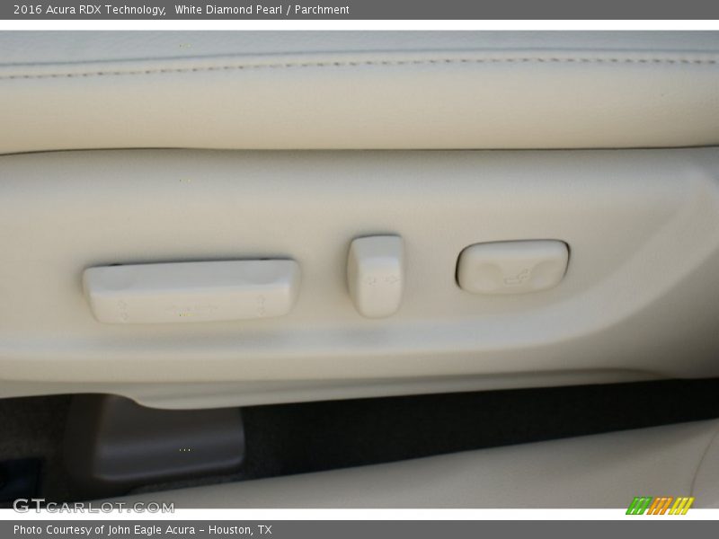 White Diamond Pearl / Parchment 2016 Acura RDX Technology