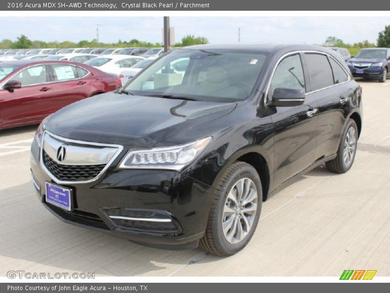 Crystal Black Pearl / Parchment 2016 Acura MDX SH-AWD Technology