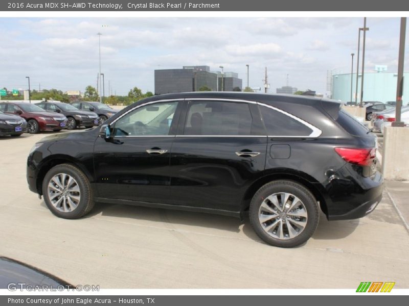 Crystal Black Pearl / Parchment 2016 Acura MDX SH-AWD Technology