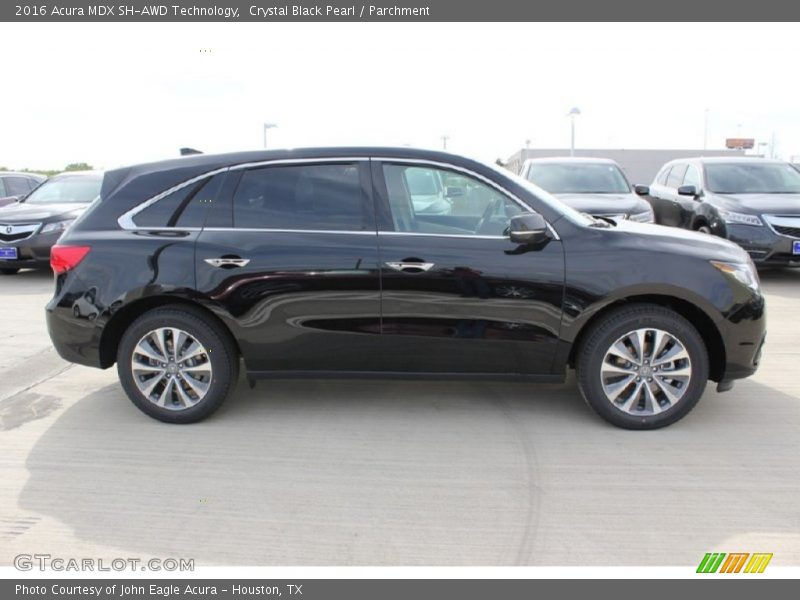 Crystal Black Pearl / Parchment 2016 Acura MDX SH-AWD Technology