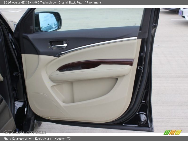 Crystal Black Pearl / Parchment 2016 Acura MDX SH-AWD Technology
