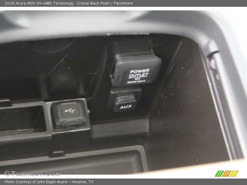 Crystal Black Pearl / Parchment 2016 Acura MDX SH-AWD Technology