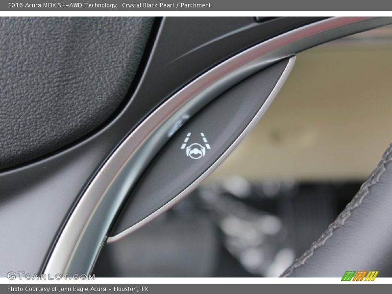 Crystal Black Pearl / Parchment 2016 Acura MDX SH-AWD Technology