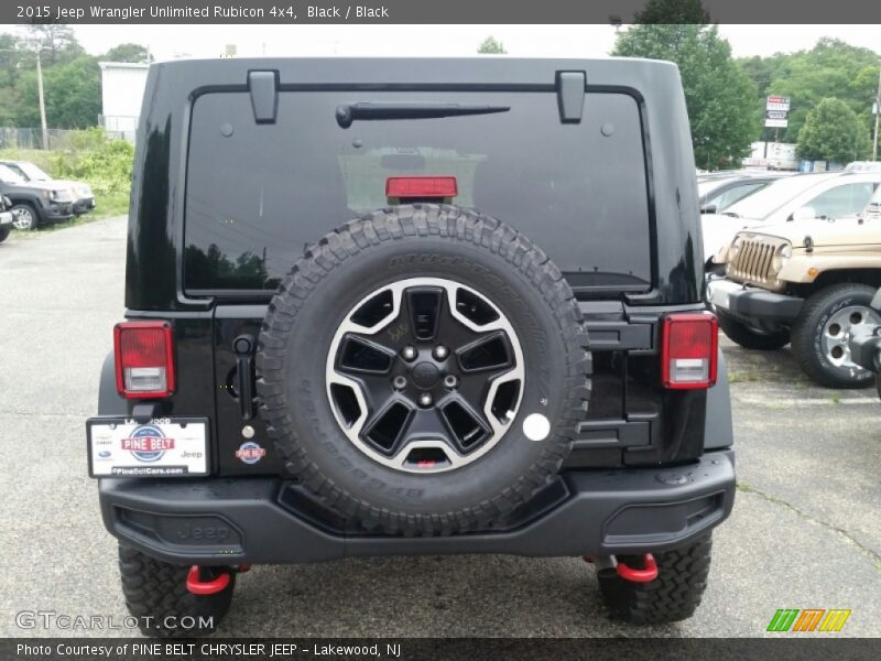 Black / Black 2015 Jeep Wrangler Unlimited Rubicon 4x4