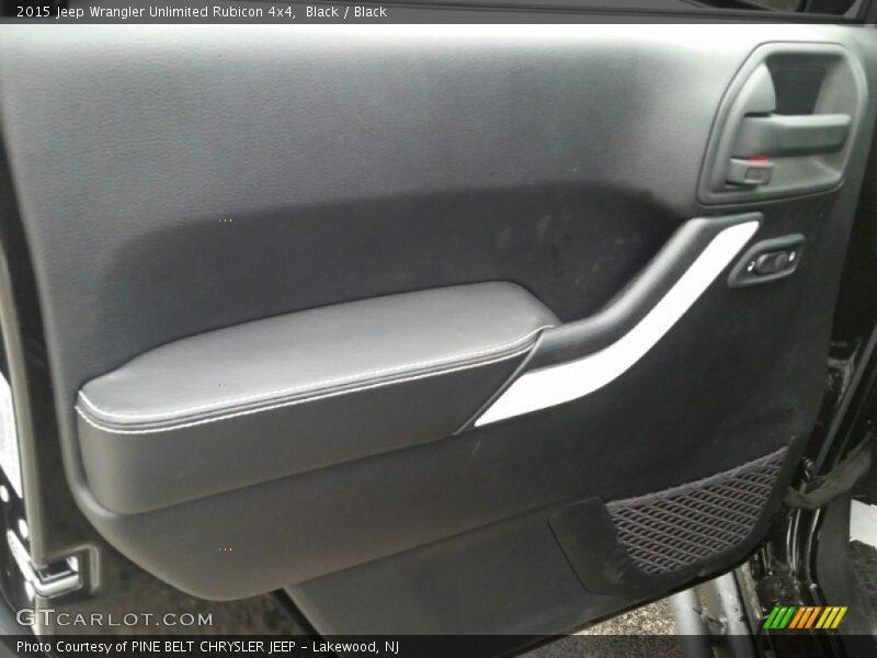 Black / Black 2015 Jeep Wrangler Unlimited Rubicon 4x4