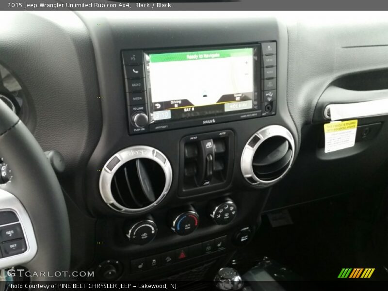 Black / Black 2015 Jeep Wrangler Unlimited Rubicon 4x4