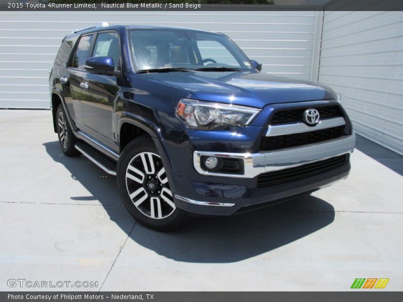 Nautical Blue Metallic / Sand Beige 2015 Toyota 4Runner Limited