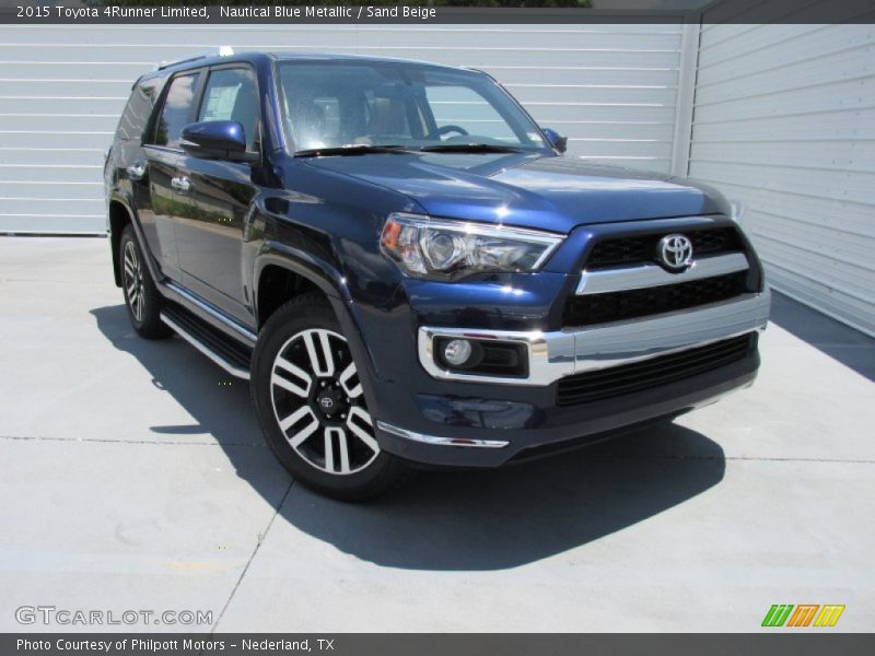 Nautical Blue Metallic / Sand Beige 2015 Toyota 4Runner Limited