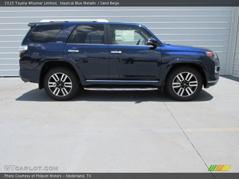 Nautical Blue Metallic / Sand Beige 2015 Toyota 4Runner Limited