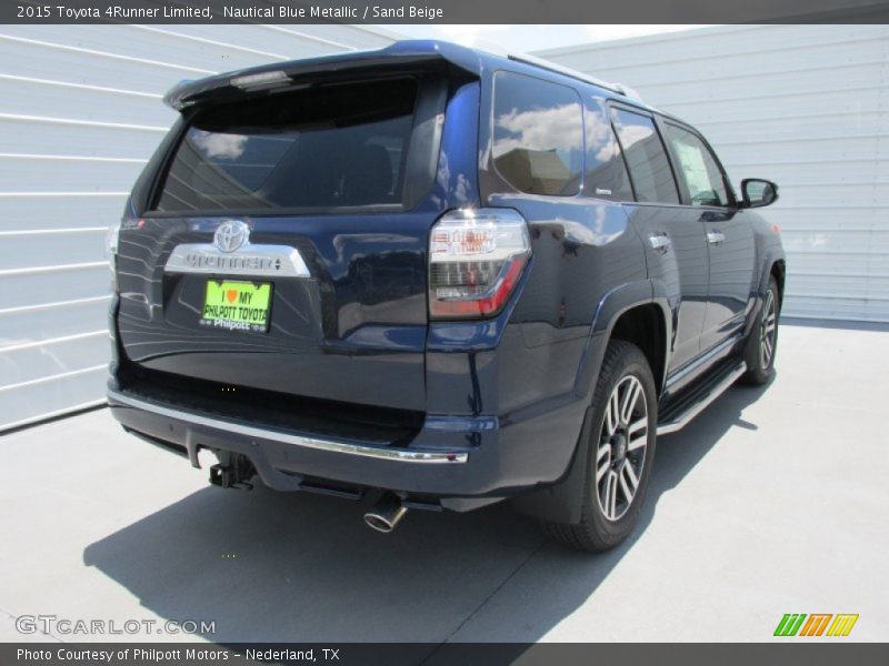 Nautical Blue Metallic / Sand Beige 2015 Toyota 4Runner Limited