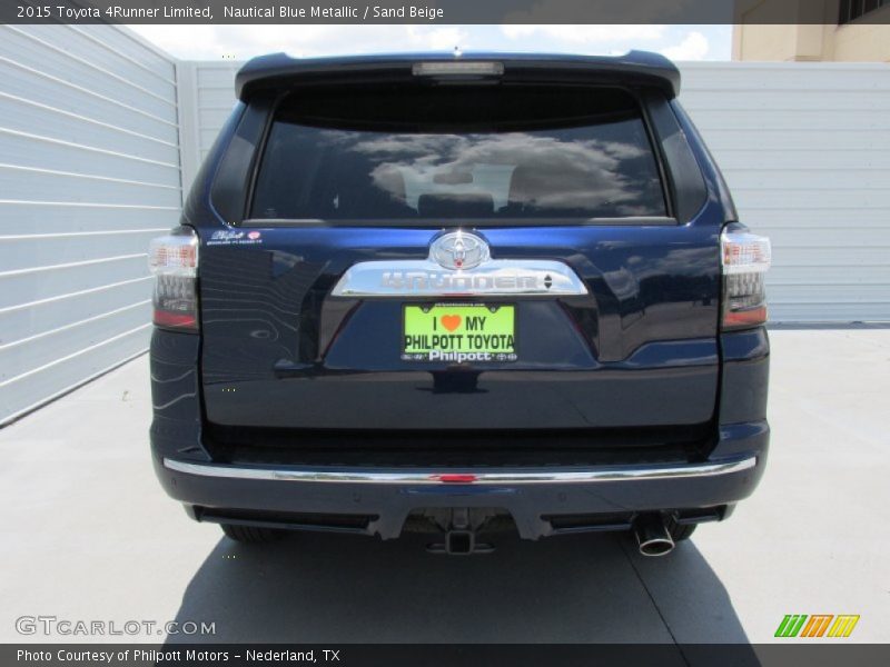 Nautical Blue Metallic / Sand Beige 2015 Toyota 4Runner Limited