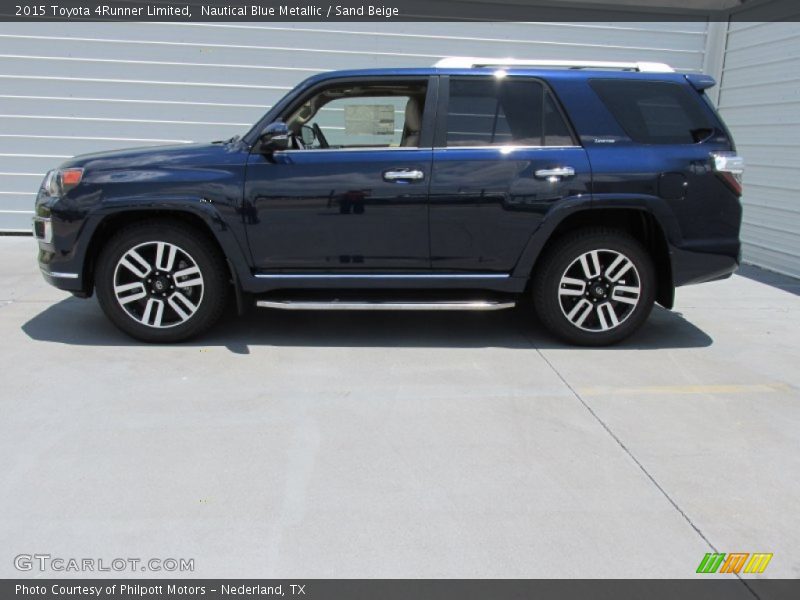 Nautical Blue Metallic / Sand Beige 2015 Toyota 4Runner Limited