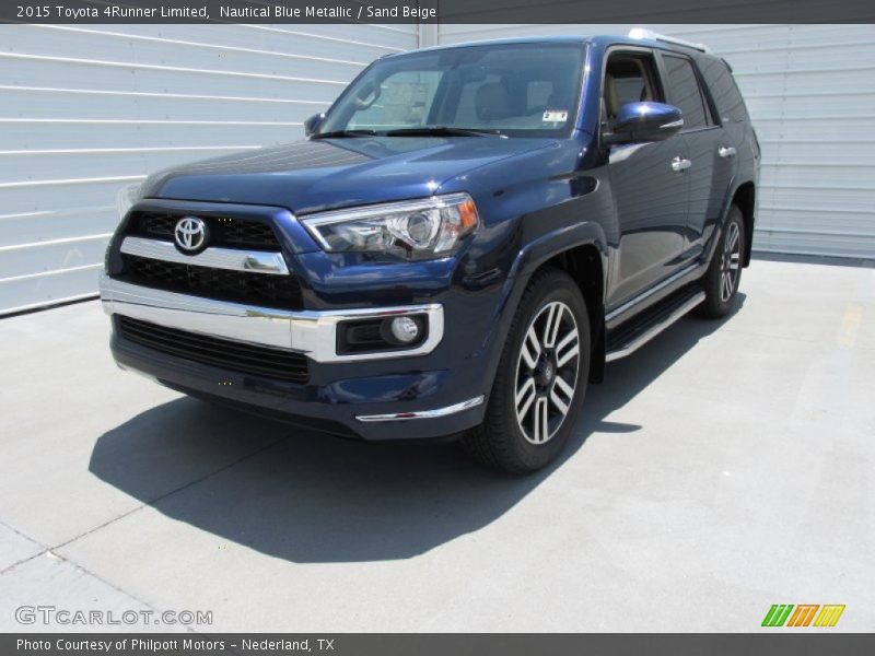 Nautical Blue Metallic / Sand Beige 2015 Toyota 4Runner Limited