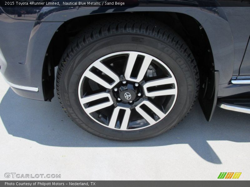 Nautical Blue Metallic / Sand Beige 2015 Toyota 4Runner Limited