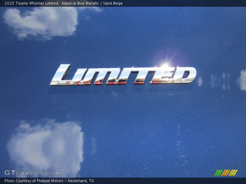 Nautical Blue Metallic / Sand Beige 2015 Toyota 4Runner Limited