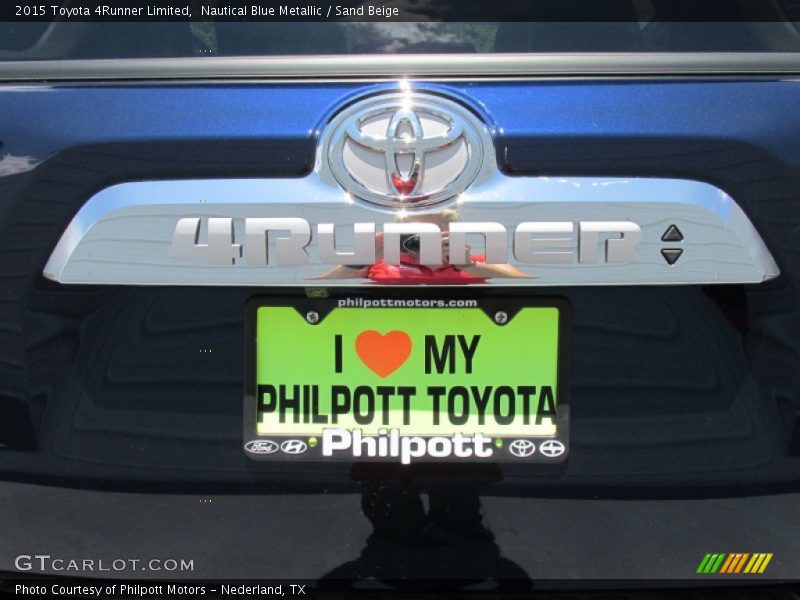 Nautical Blue Metallic / Sand Beige 2015 Toyota 4Runner Limited