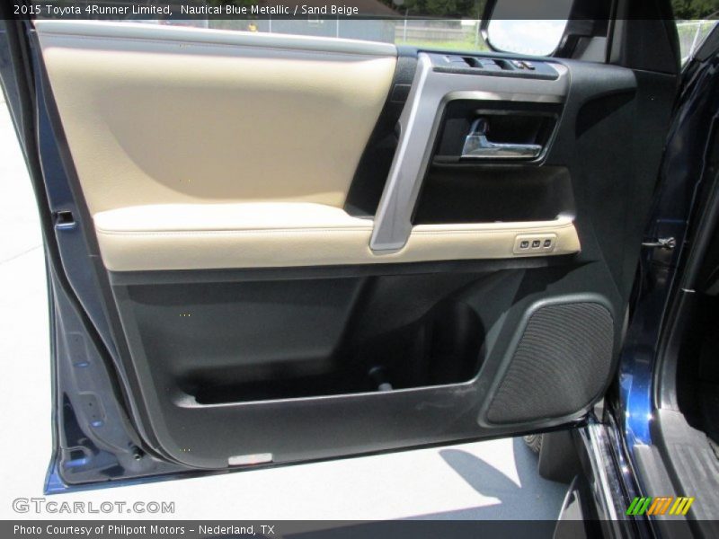 Nautical Blue Metallic / Sand Beige 2015 Toyota 4Runner Limited